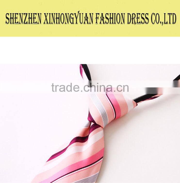 2015 professional high quality wowen customized men's 100% silk neck tie
