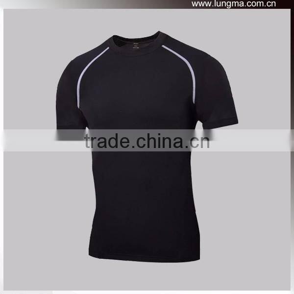 Dry Fit Compression Shirts Rashie Blank MMA Rash Guard