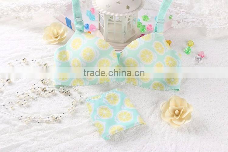 Women seamless panties and bra hot anty factory in china