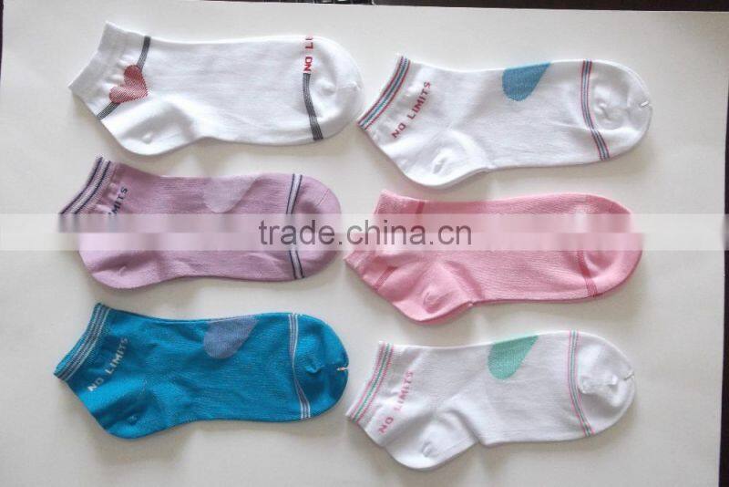 Cotton custom socks with logo