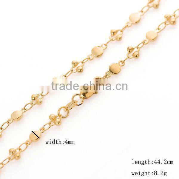 simple pure necklace chain design
