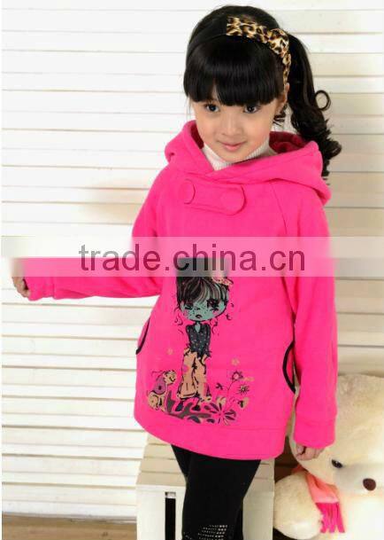 Hot Sale Winter Young Girls Coats Children's Sheepskin Coats