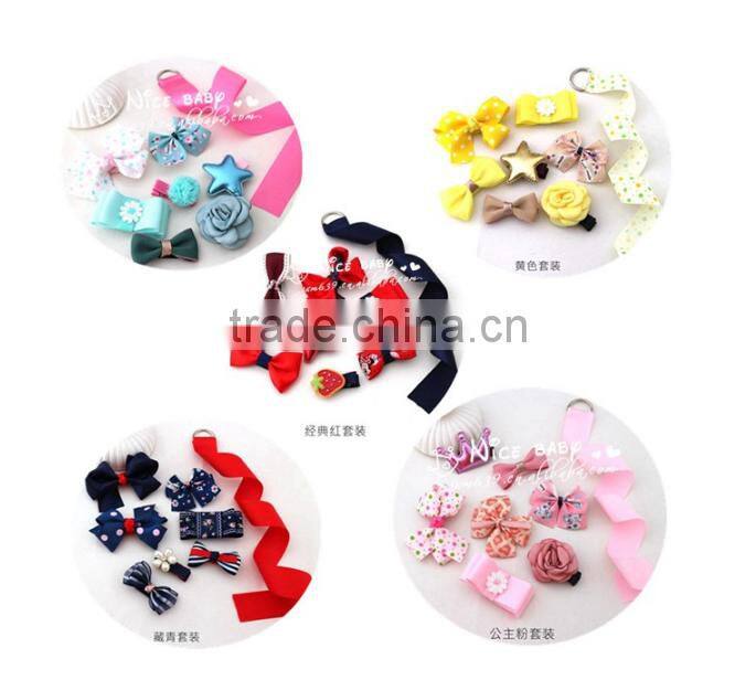 2016 wholesale rabbit ear hair bands hair clip,pom pom hair band import from china