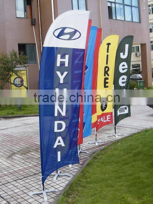 promotional advertising flying flag