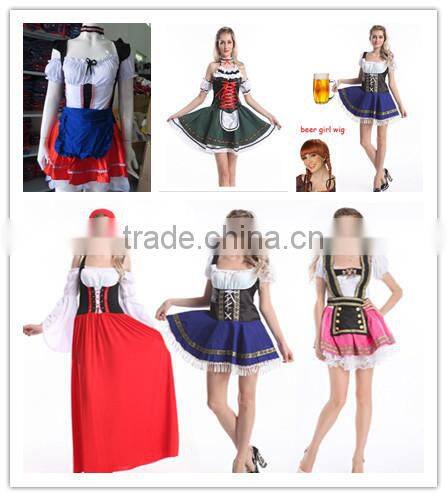 Walson anna frozen cosplay wholesale party frozen shoulder flowers crocheted skirt