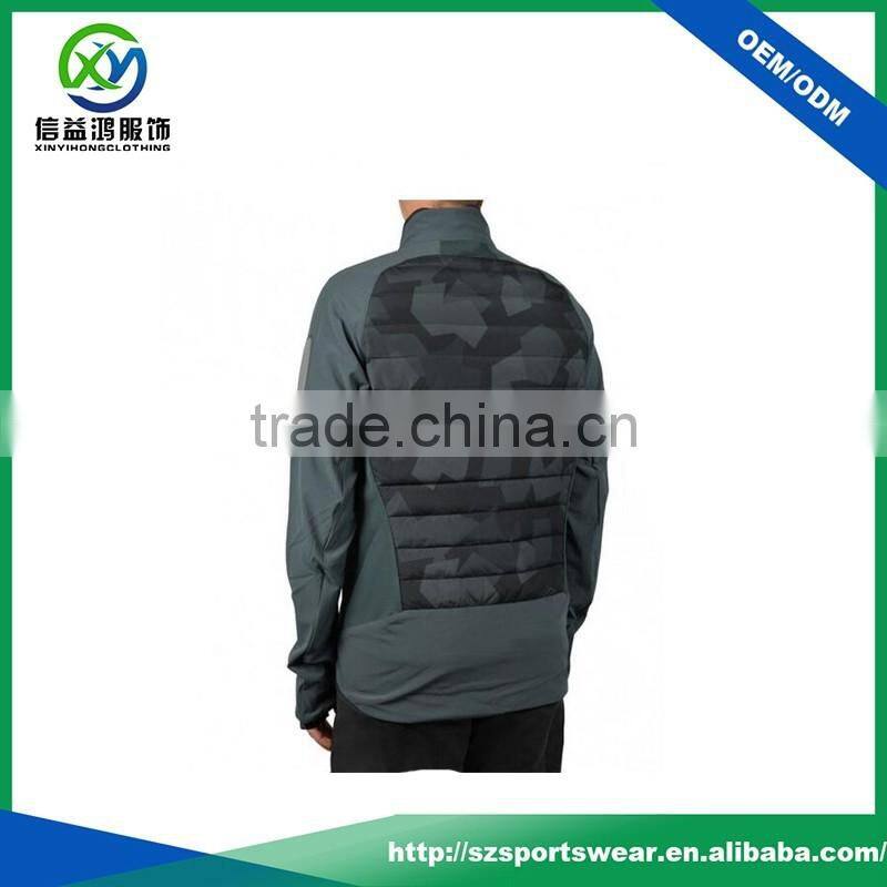 OEM custom nylon polyester breathable sublimation pattern man jacket