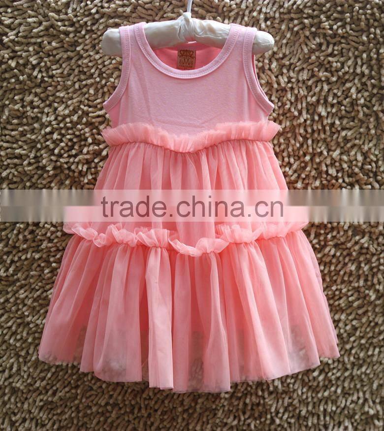 New Arrival Layered Knitted Beige Color Girls Ruffle Shorts