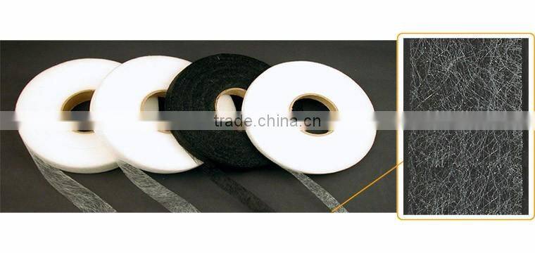 Hot-fuse nonwoven Interlining Cutting Tape Two Side with Glue