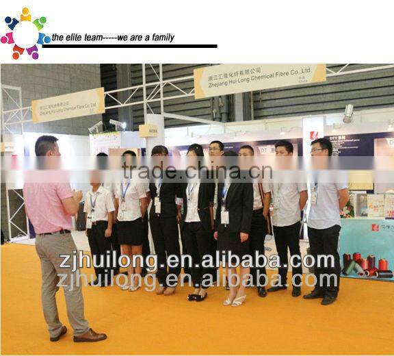 100% DTY high intermingle dope dyed polyester yarn