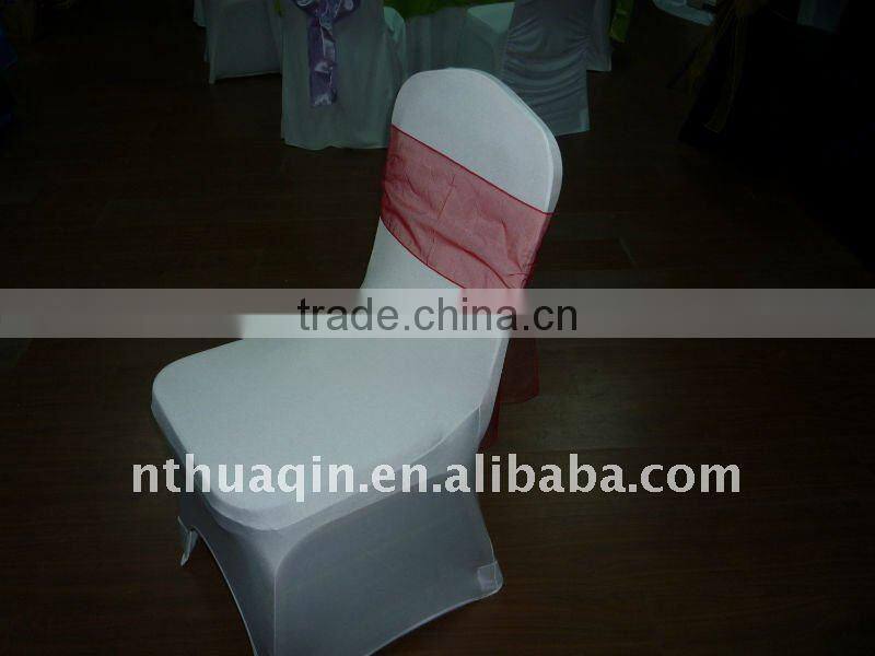Organza sash for chair cover and chair sash wedding chair cover sash