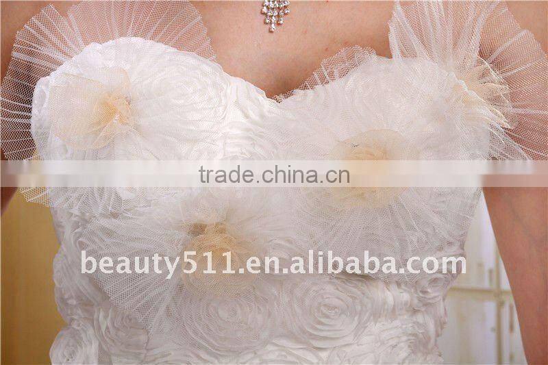 Astergarden Fashionable Flower wedding dress evening gown prom cocktail dress AS026