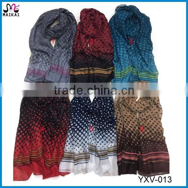 Unique design beautiful rose printing lady scarf