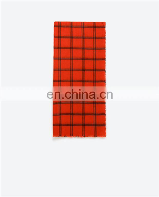 Cashmere Plaid Scarf Warm Scarf For Autumn And Winter
