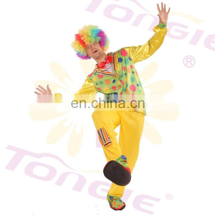 Trade Assurance Unisex Professional Adult Circus Clown Cosplay Costumes