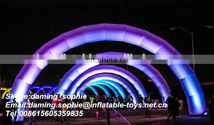 PVC Inflatable Arch Entrance for Outdoors Advertising with Free Logos