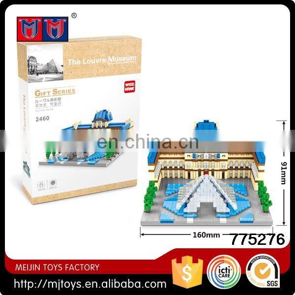 Hot selling Gift Series 1244pcs Plastic Construction Toy Building Blocks Play Set for kids