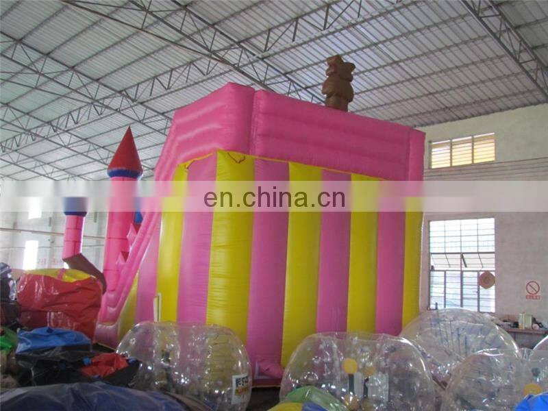 Commercial inflatable bouncy castle with water slide tobogan inflable castillos inflables TOP quality