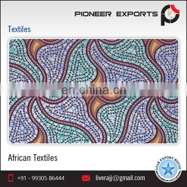 Wholesale Factory Colorful African Fabric Textiles Price