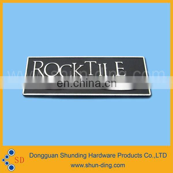 Shiny Odd Shaped Of Logo Nameplate