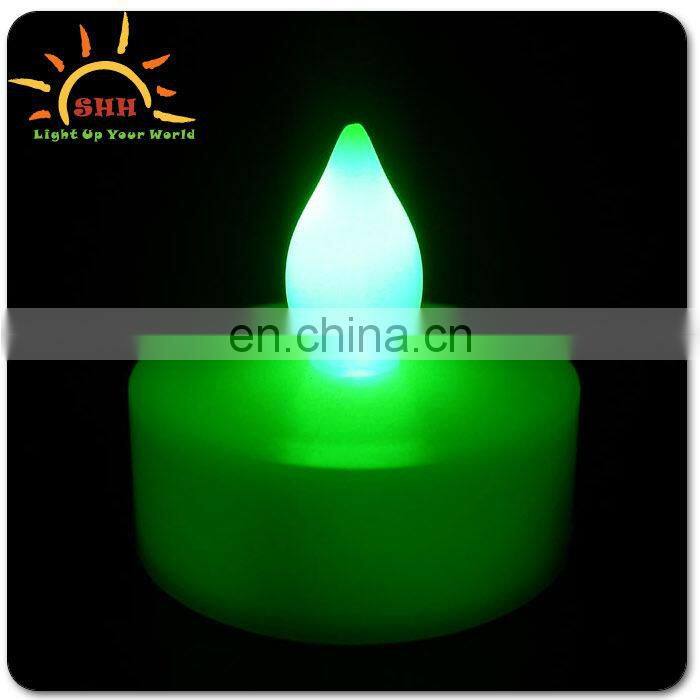 Enviromental light up led artificial candle lights for party
