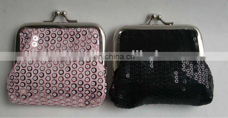 2012 promotional sequin coin purse G20046
