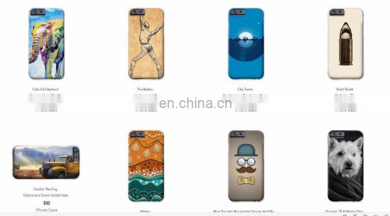 Sublimation Custom soft rubber TPU Phone Case for Iphone 6