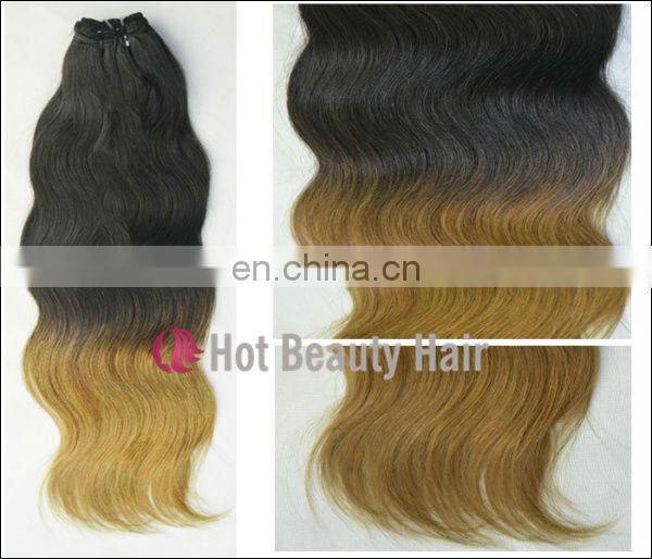 ombre remy tape hair extension still can be dyed to other color and do other styles