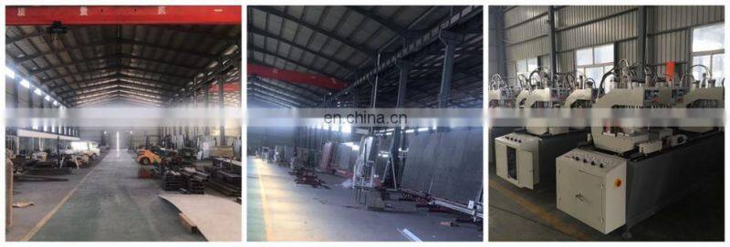 cnc automatic pvc windows corner cleaning machine