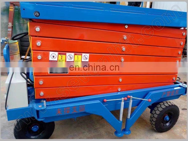 7LSJY Shandong SevenLift mobile lifting equipment towable lifts for sale