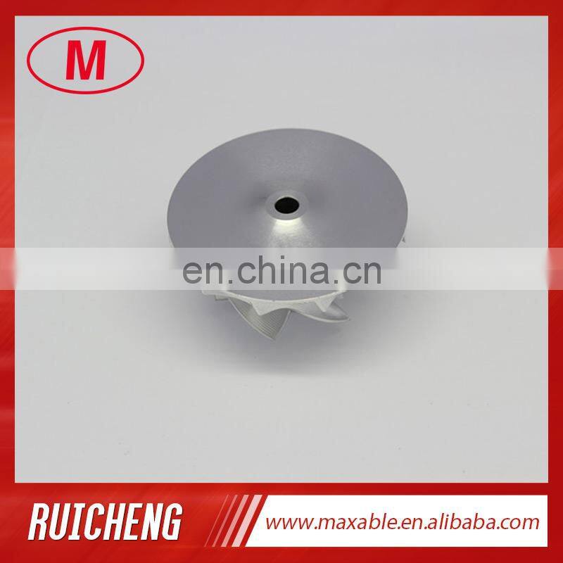 RHF5 898185-1951/898068-1970 35.55/52.50mm 6+6 blades point milling Billet/milling/aluminum 2618 compressor wheel