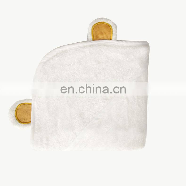 Wholesale animal soft hooded baby towels,baby hooded bath towels for kids