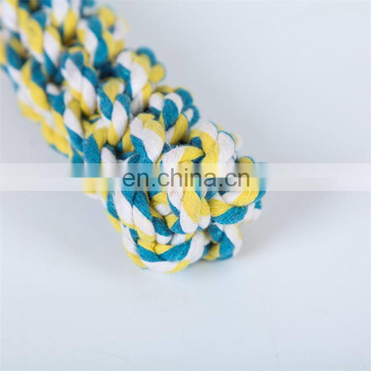 Huskies cotton cord weaving twist rope dog toy for large dog