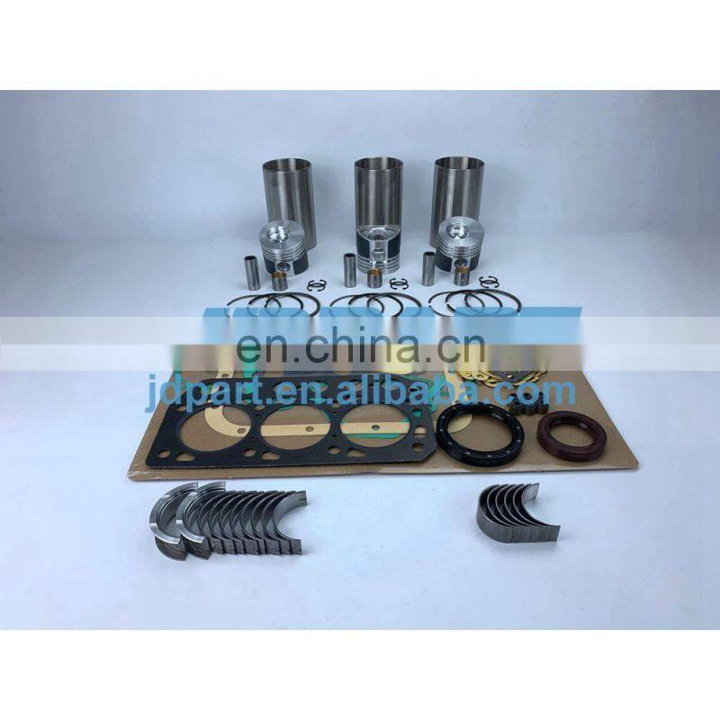 K3E Rebuild Kit With Head Gasket Set Piston Ring Liner Main Rod Bearings Set For Mitsubishi