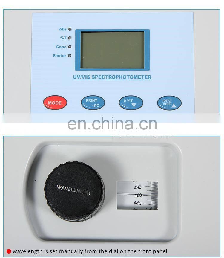 UV1100 uv vis spectrophotometer