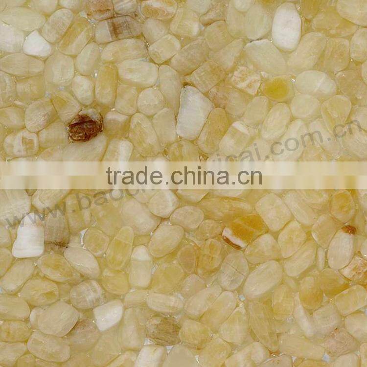 Creative Design eco-friendly 3d mosaic natural stone mesh tile