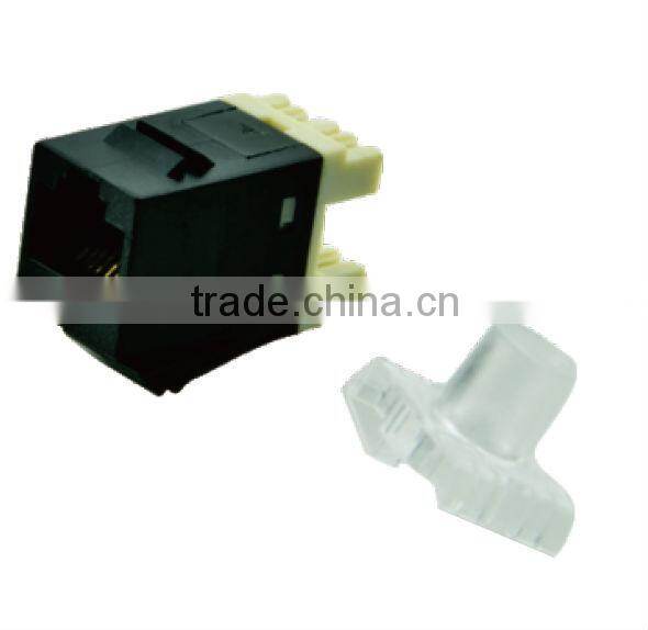 UTP cat6 tool-free keystone connect jack