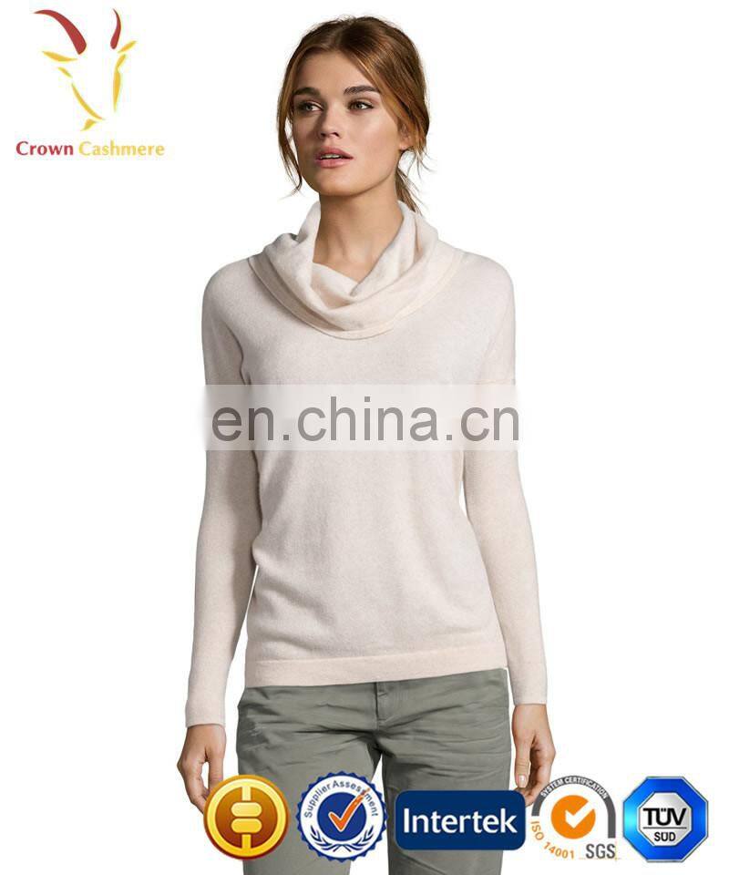 Pure Color turtleneck Light Pullover Cashmere Sweater