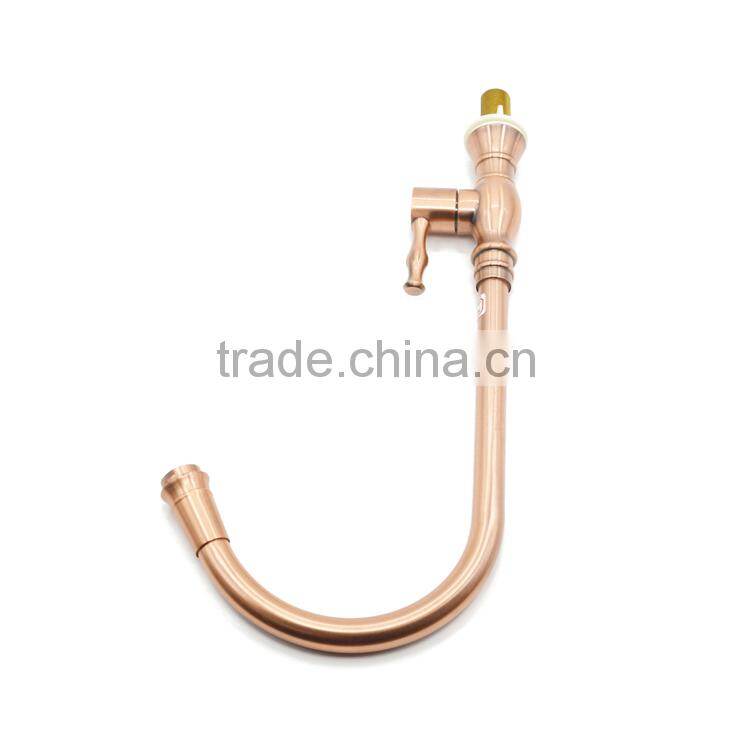 good price commercial red bronze kitchen sink faucet