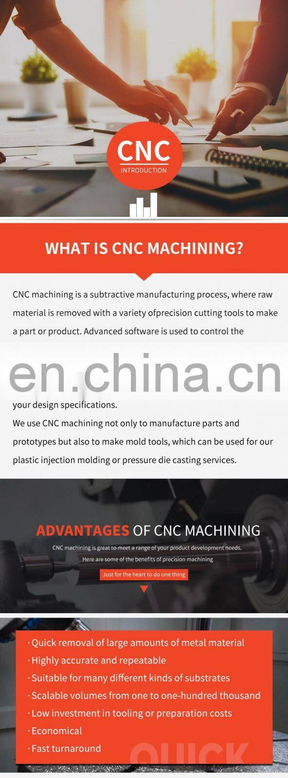 Manufacturer Supplier Rapid Prototype Services Auto Parts Cnc Machining Prototyping