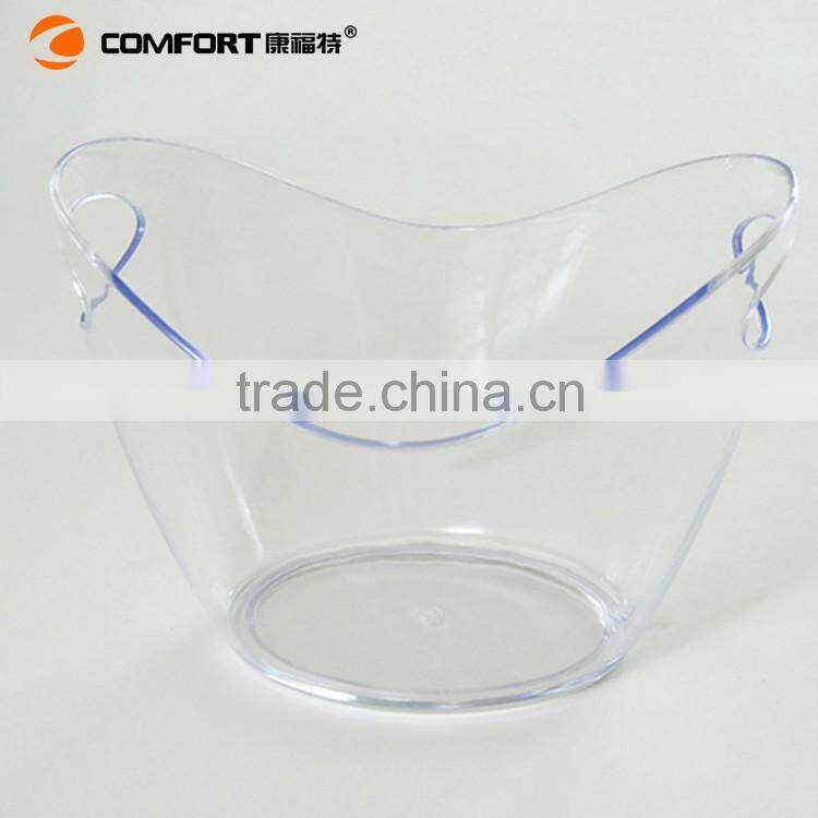 Plastic boat shape ice buckets for beer