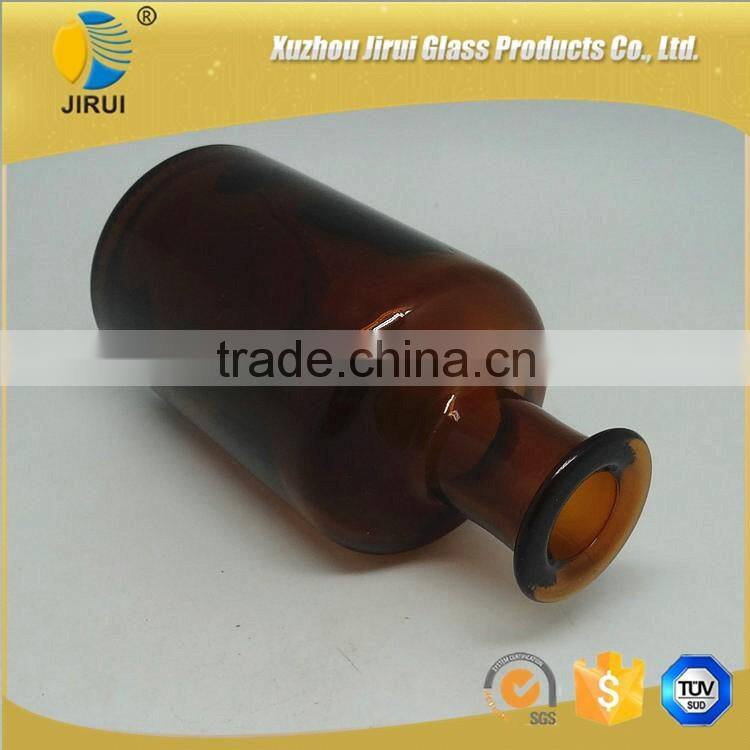 250ml Unique Amber Glass Diffuser Bottle
