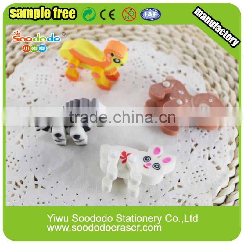Puzzle rubber erasers manufacturer