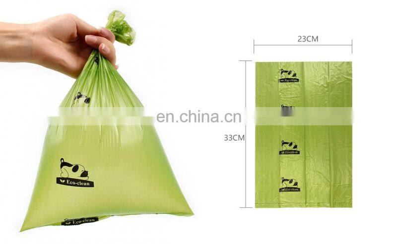 fabric tweed dog flashlight private label funny design pet poop bags and degradable environmental poop