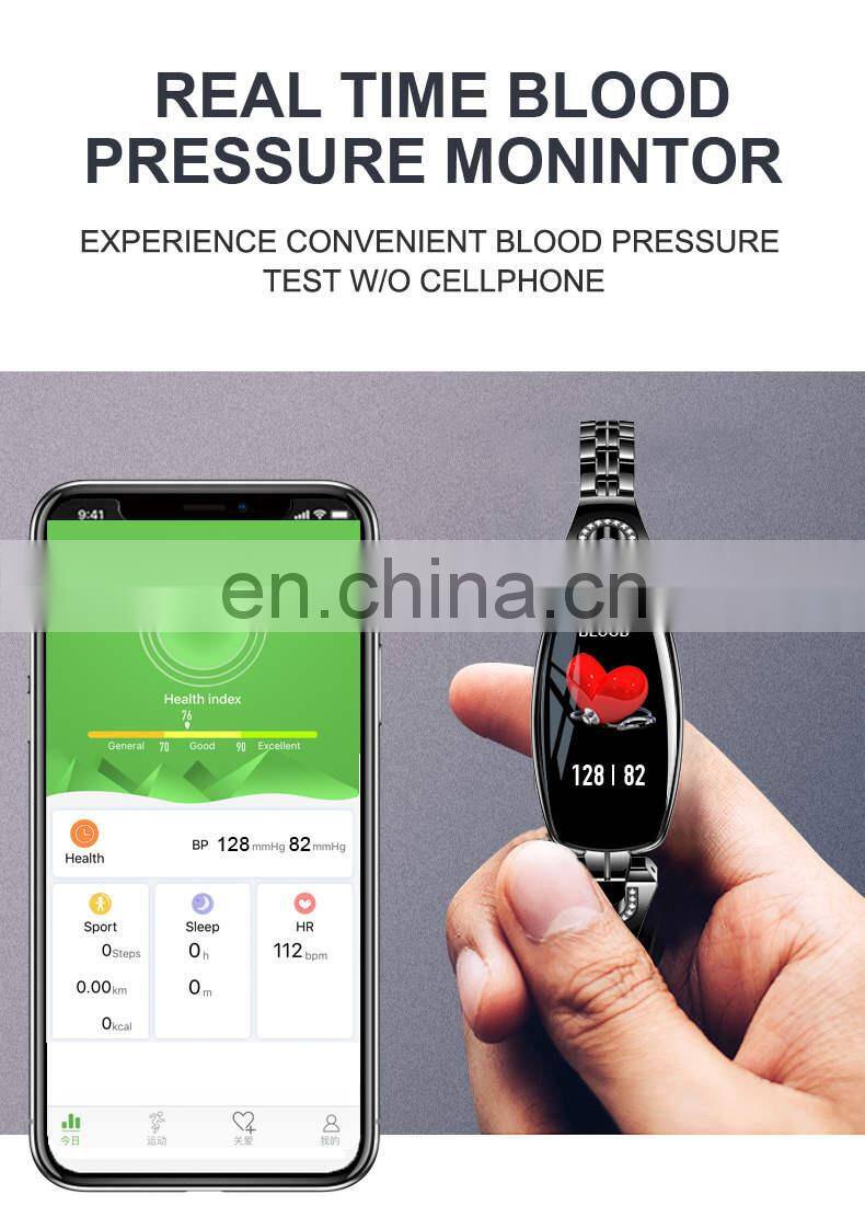 H8 Women inch TFT screen Smart Watch Sleep Monitoring Multiple Sport Mode Remote Camera Smart Watch New Model 2021