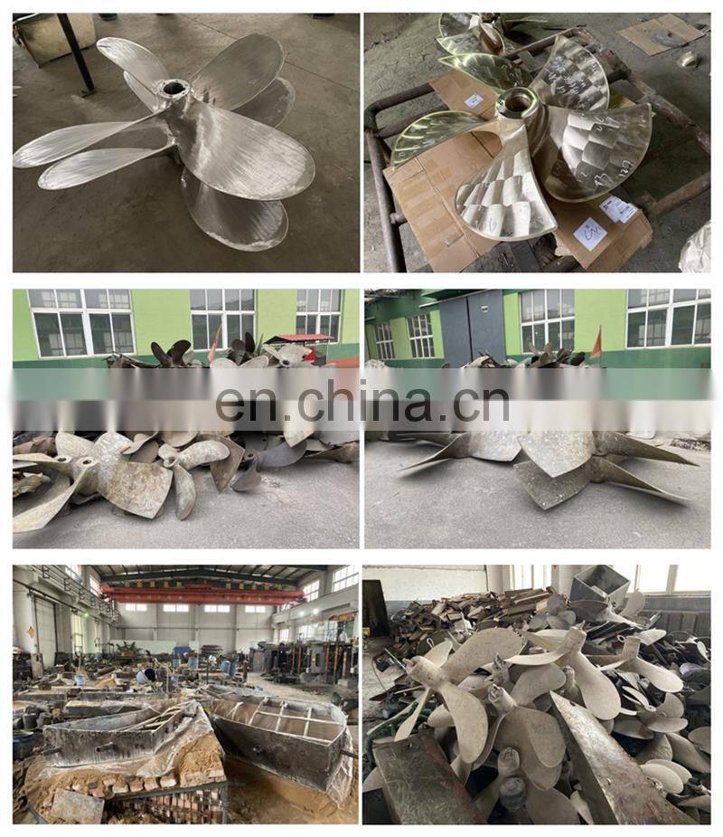 Customized high quality 3 blade bronze ship propeller