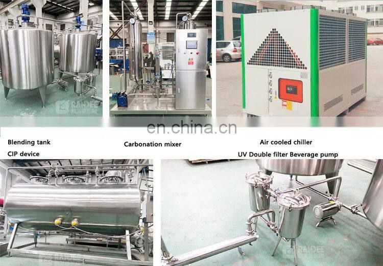 High quality carbonated soft drink mixer / mixing machine