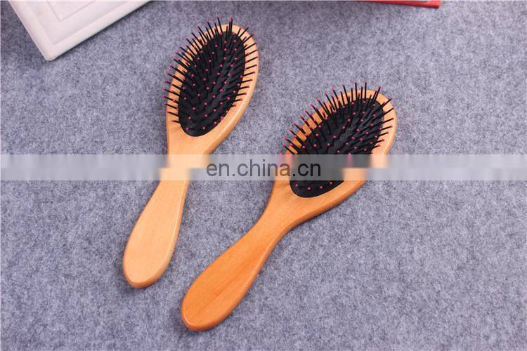 Wooden Bamboo Hair Brush Improve Hair Growth Wood hairbrush Prevent Hair Loss Anti-static Comb
