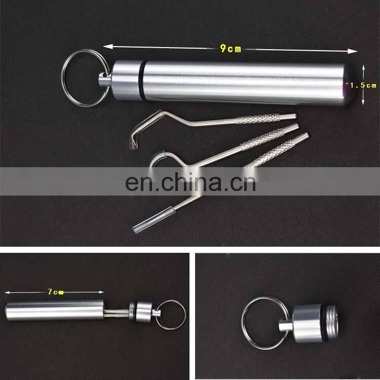 Amazon Reusable Metal Toothpicks Suits Portable Stainless Steel Toothpicks Pocket Set With Holder