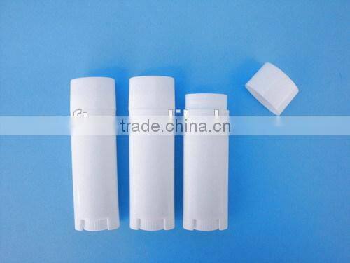 Color customerize round PP lip balm tube container,PP lipstick tube container