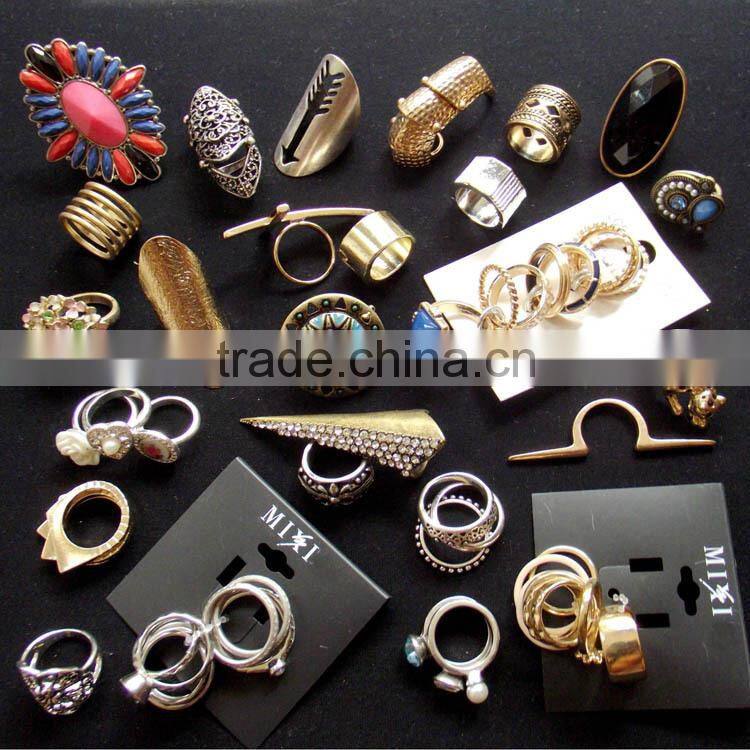 2015 latest pearl jewelry ring designs for women